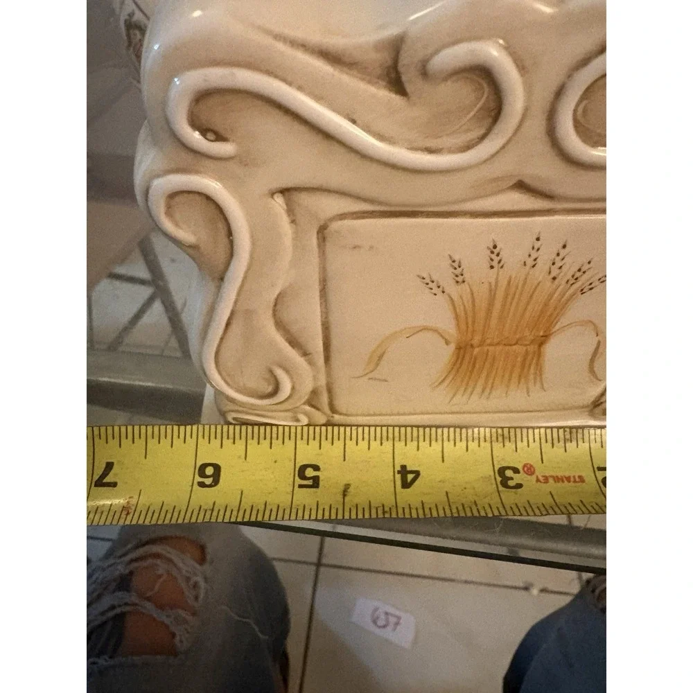 American Atelier San Marco Napkin Holder Salt Pepper Shakers Set Wheat Grapes